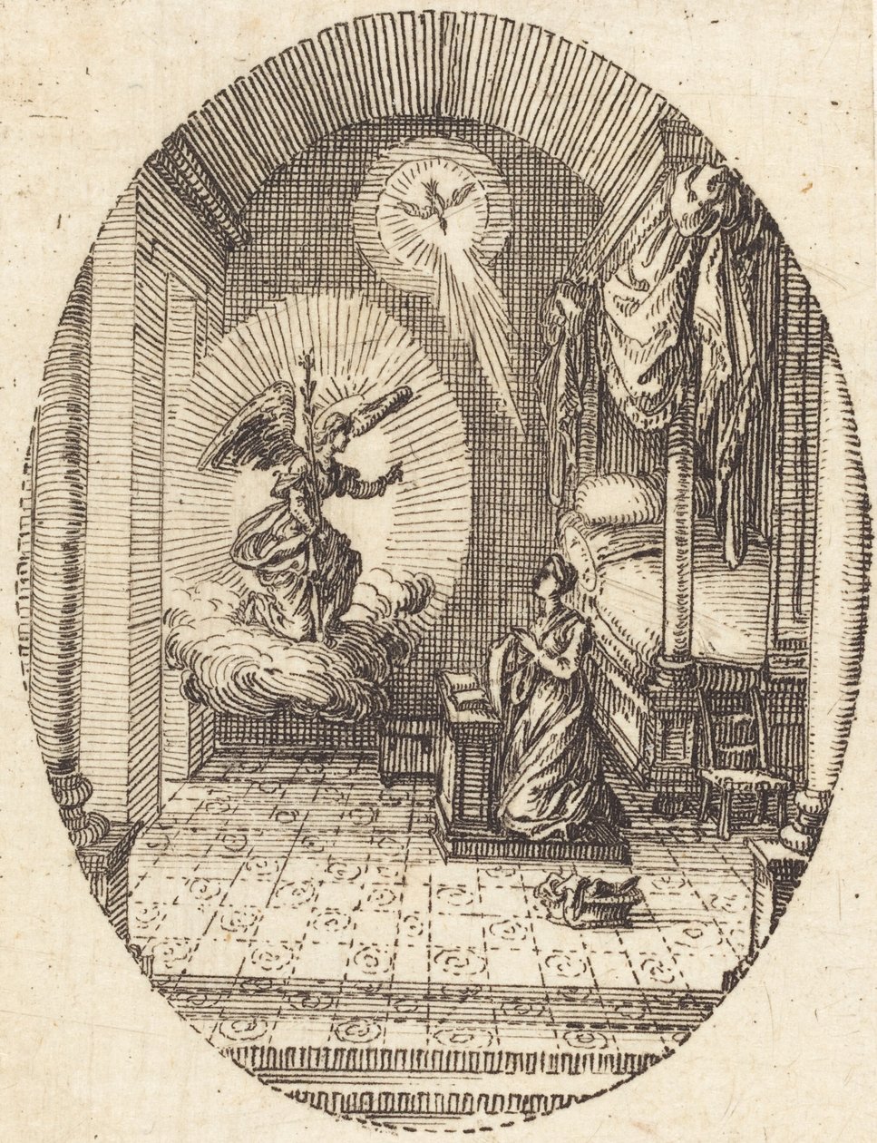 Die Verkündigung von Jacques Callot