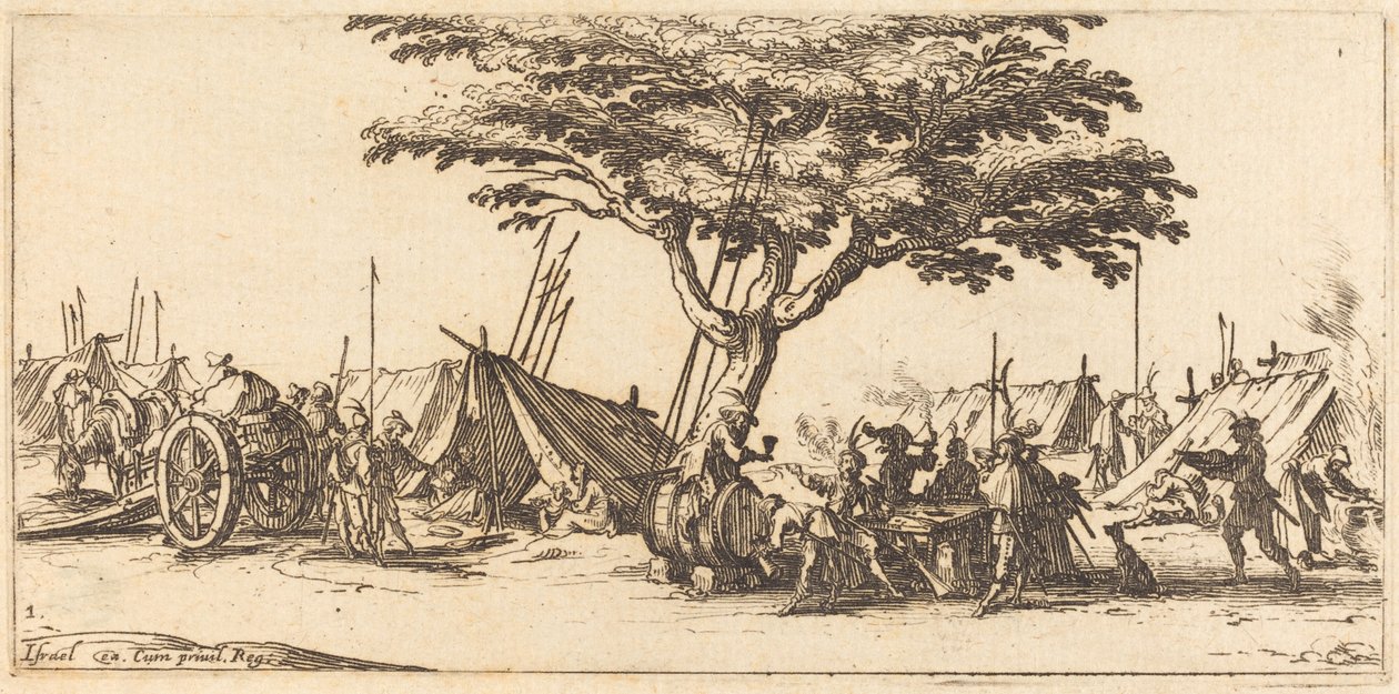 Das Lager von Jacques Callot