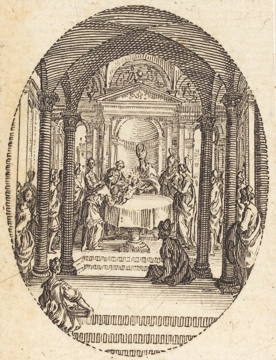Die Beschneidung von Jacques Callot