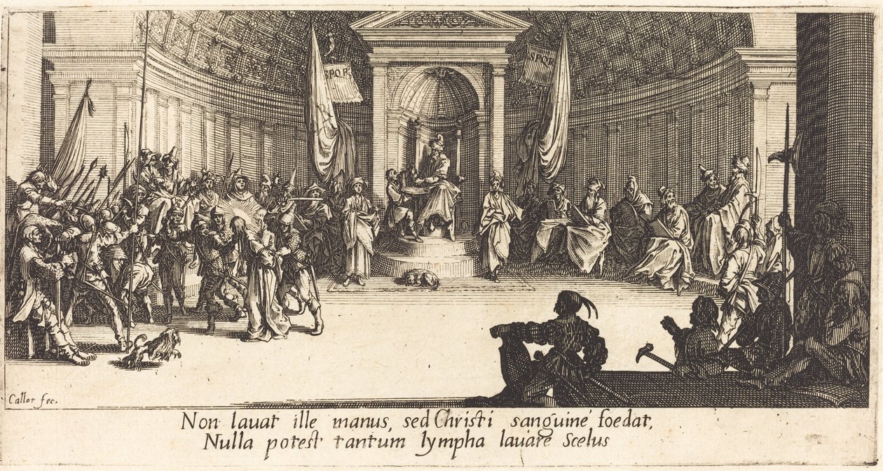 Die Verurteilung zum Tode von Jacques Callot