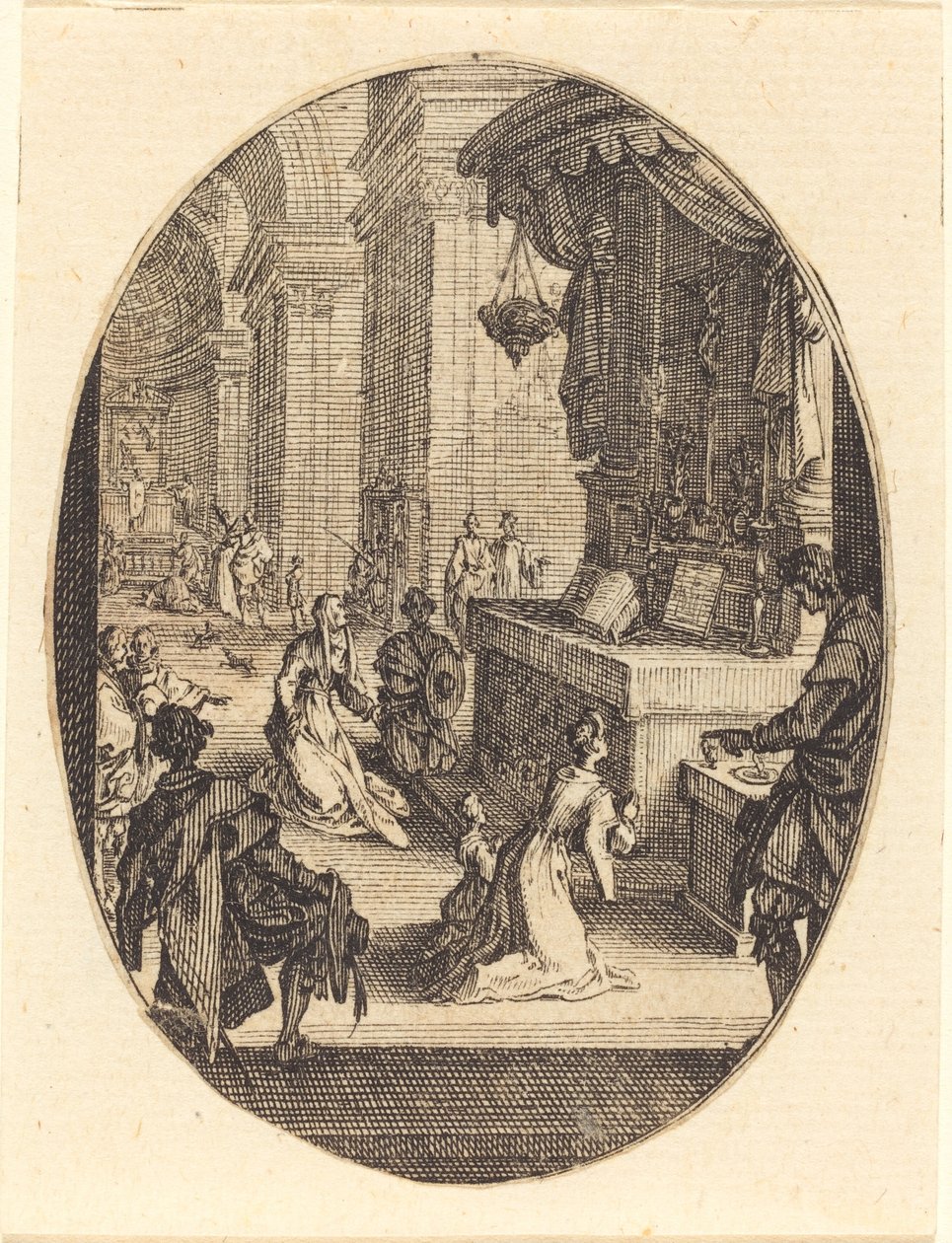 Der Kult Gottes von Jacques Callot