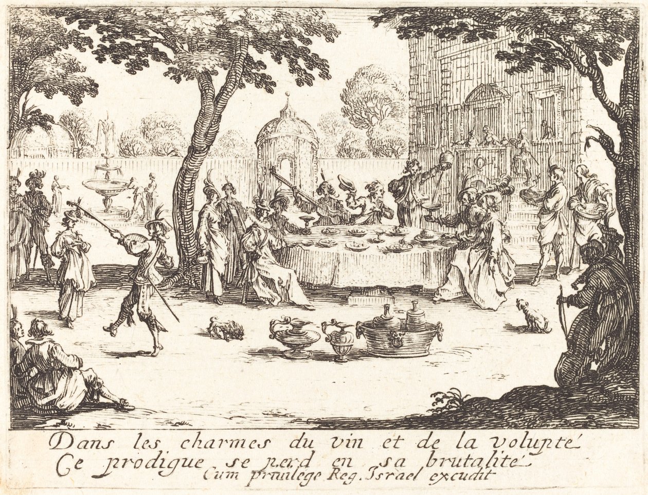 Die Verschwendung von Jacques Callot