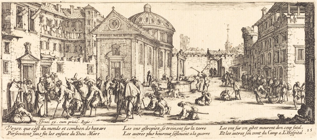 Das Krankenhaus von Jacques Callot