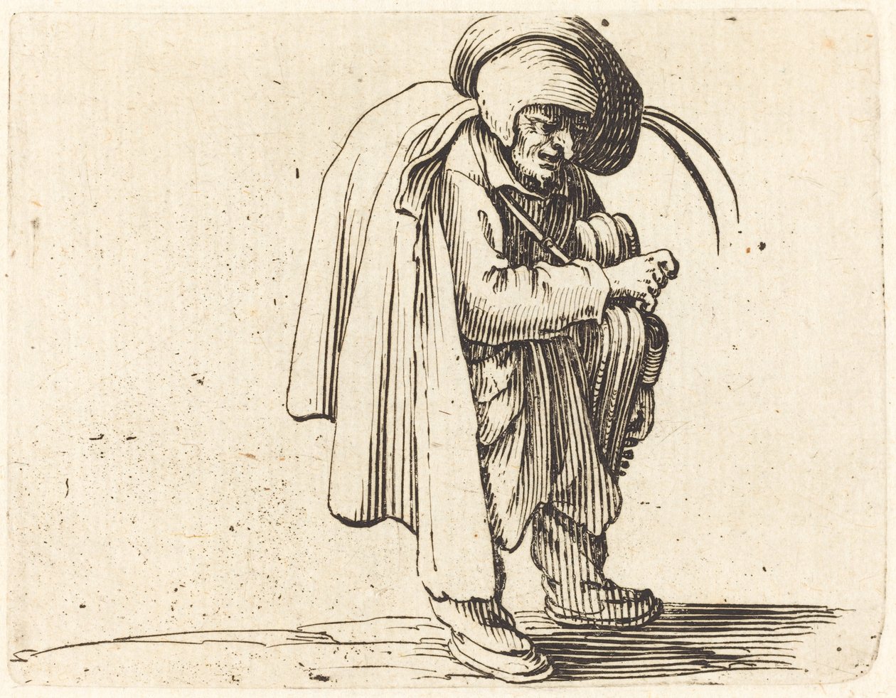 Der Drehorgelspieler von Jacques Callot