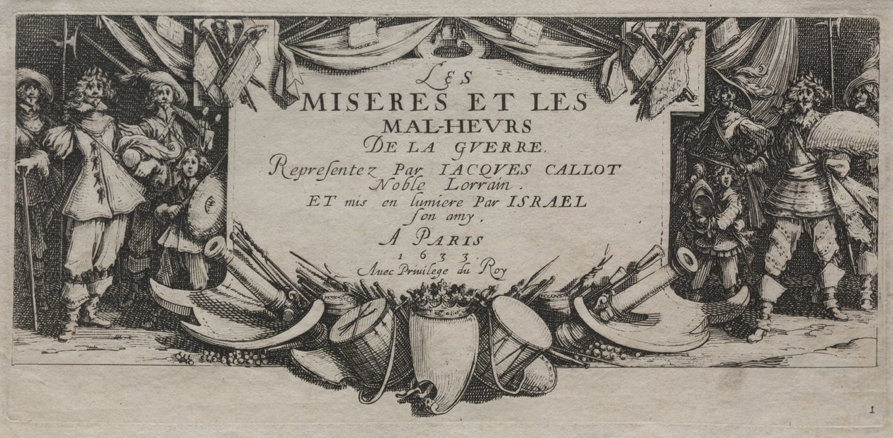 Die großen Leiden des Krieges von Jacques Callot
