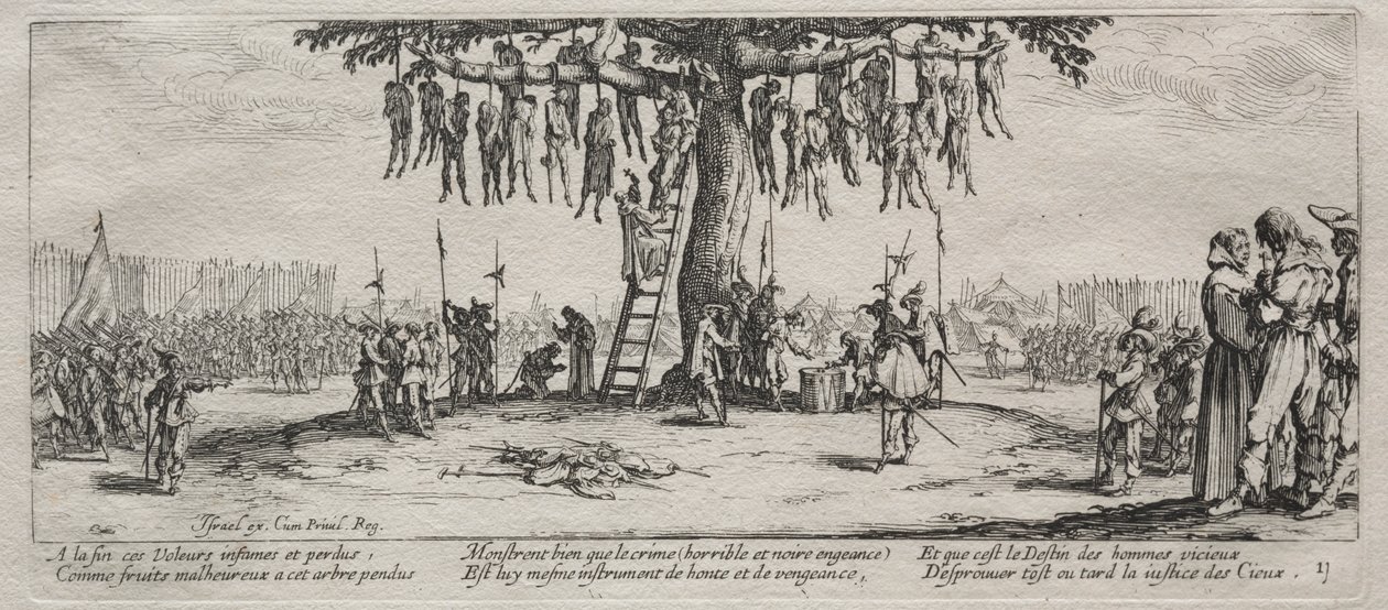 Die großen Leiden des Krieges: Die Hinrichtung von Jacques Callot
