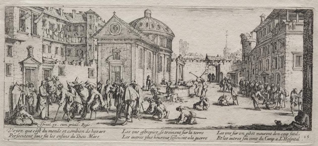 Die großen Leiden des Krieges: Das Krankenhaus von Jacques Callot