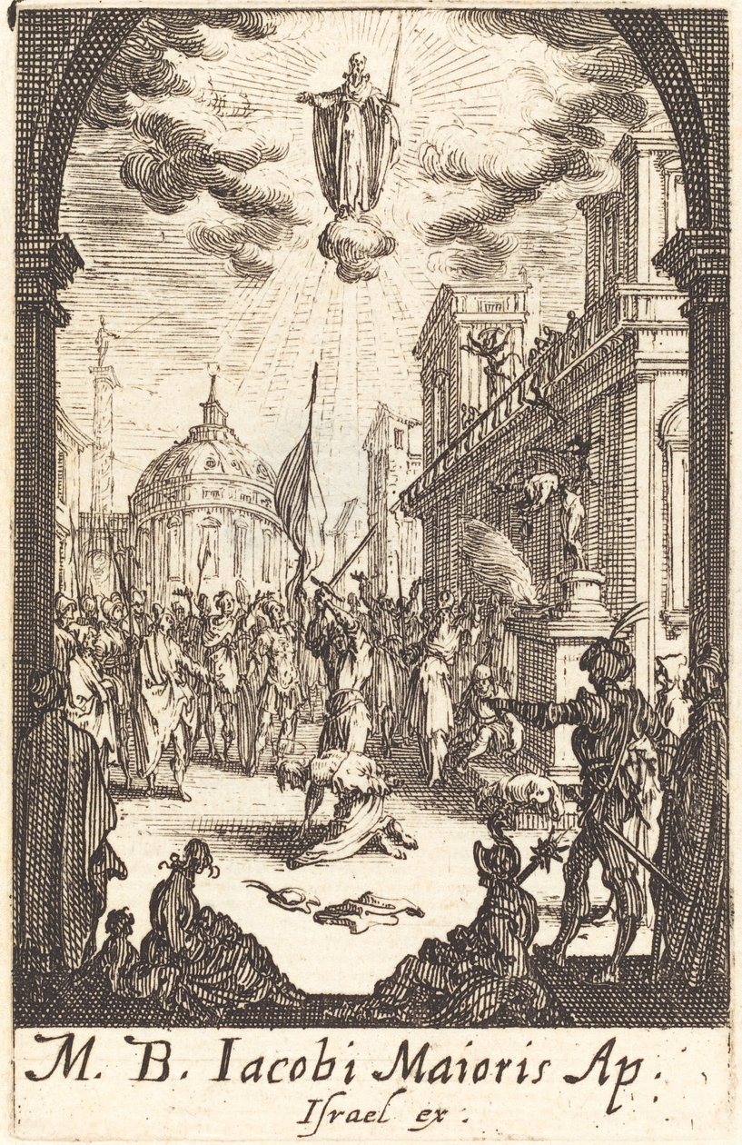 Das Martyrium des Heiligen Jakobus des Älteren von Jacques Callot