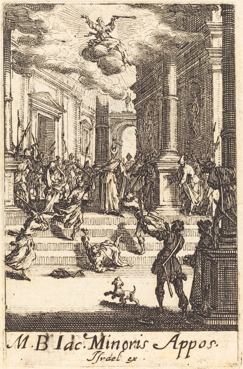 Das Martyrium des Heiligen Jakobus des Jüngeren von Jacques Callot