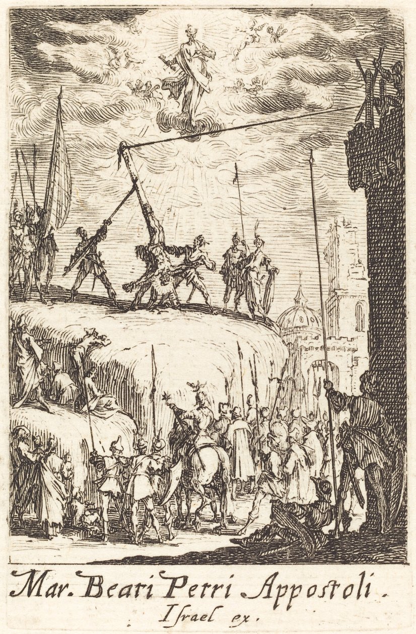 Das Martyrium des Heiligen Petrus von Jacques Callot
