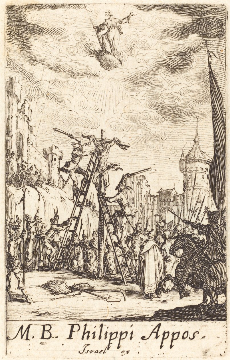 Das Martyrium des Heiligen Philippus von Jacques Callot