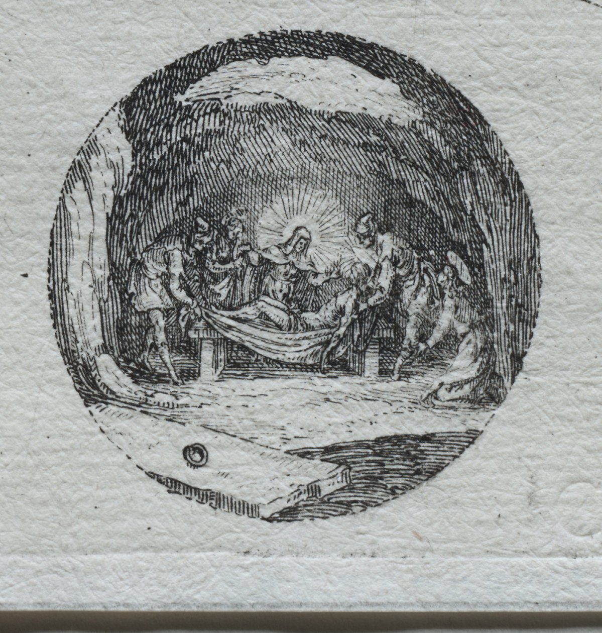 Die Geheimnisse der Passion: Die Grablegung von Jacques Callot