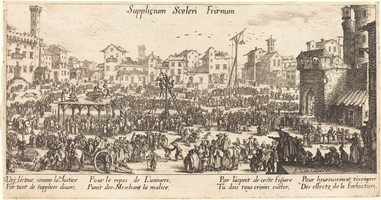 Die Bestrafungen von Jacques Callot