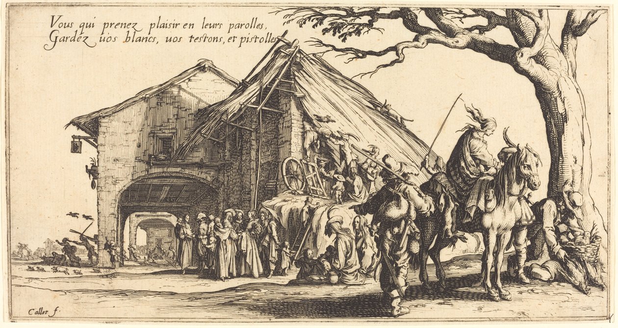 Der Rastplatz von Jacques Callot
