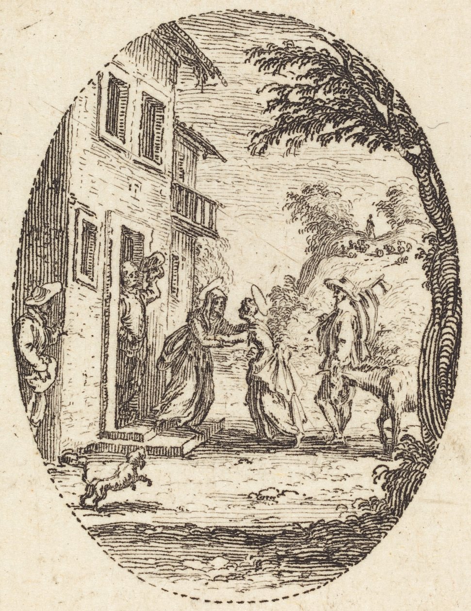 Die Heimsuchung von Jacques Callot