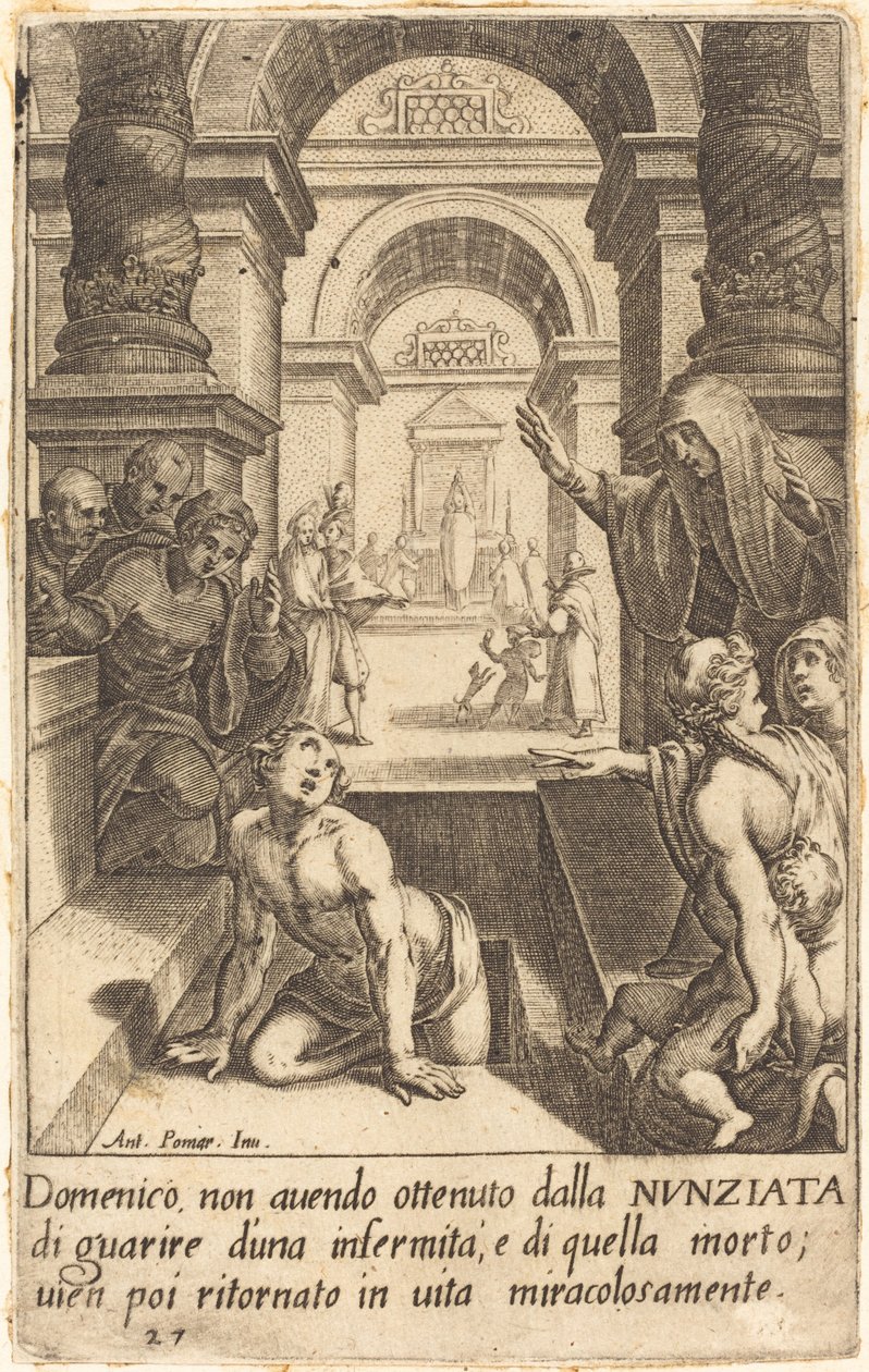 Domenico von Jacques Callot after Antonio Circignani
