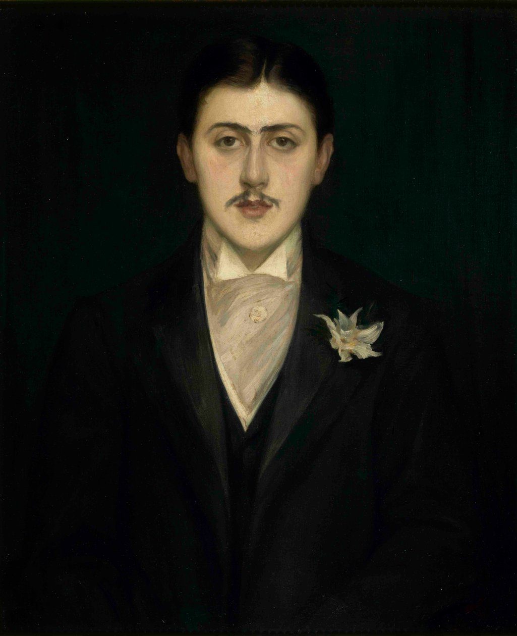 Porträt von Marcel Proust, 1892 von Jacques Emile Blanche