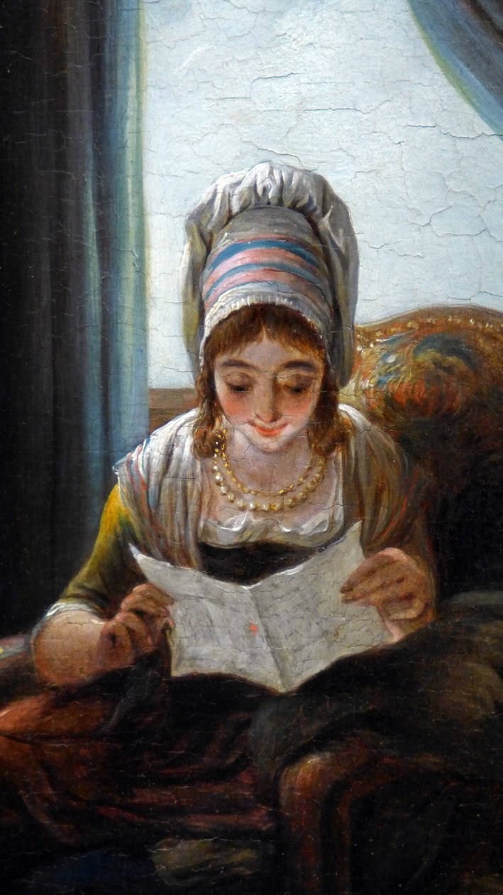 Lesen (Detail) von Jacques Gamelin