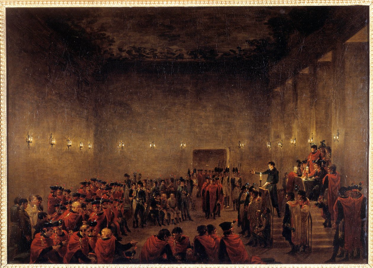 Der 18. Brumaire Jahr VIII von Jacques Henri Sablet