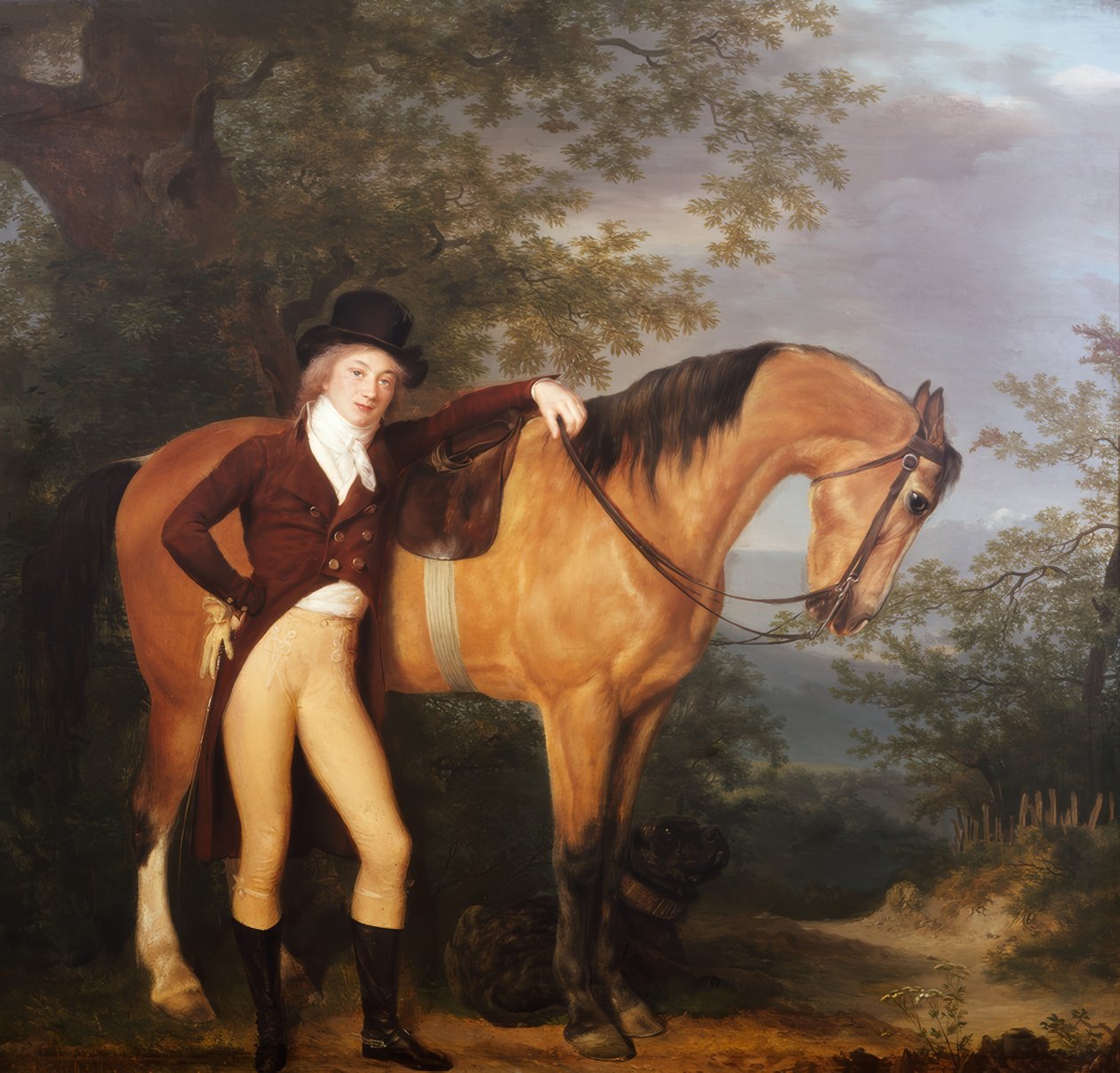 Selbstbildnis Jacques-Laurent Agasse von Jacques Laurent Agasse