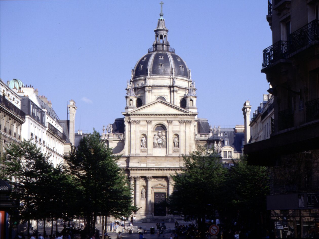 Die Fassade der Sorbonne von Jacques Lemercier