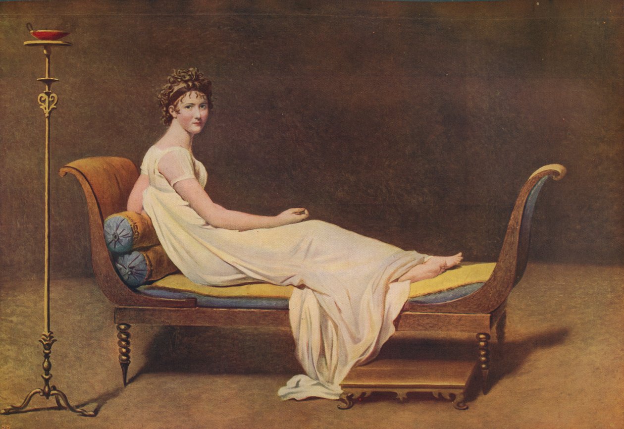 Madame Récamier von Jacques Louis David