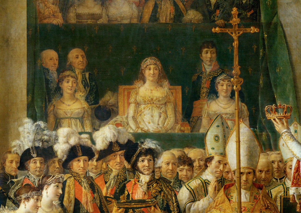 Krönung Napoleons in Notre-Dame von Jacques Louis David