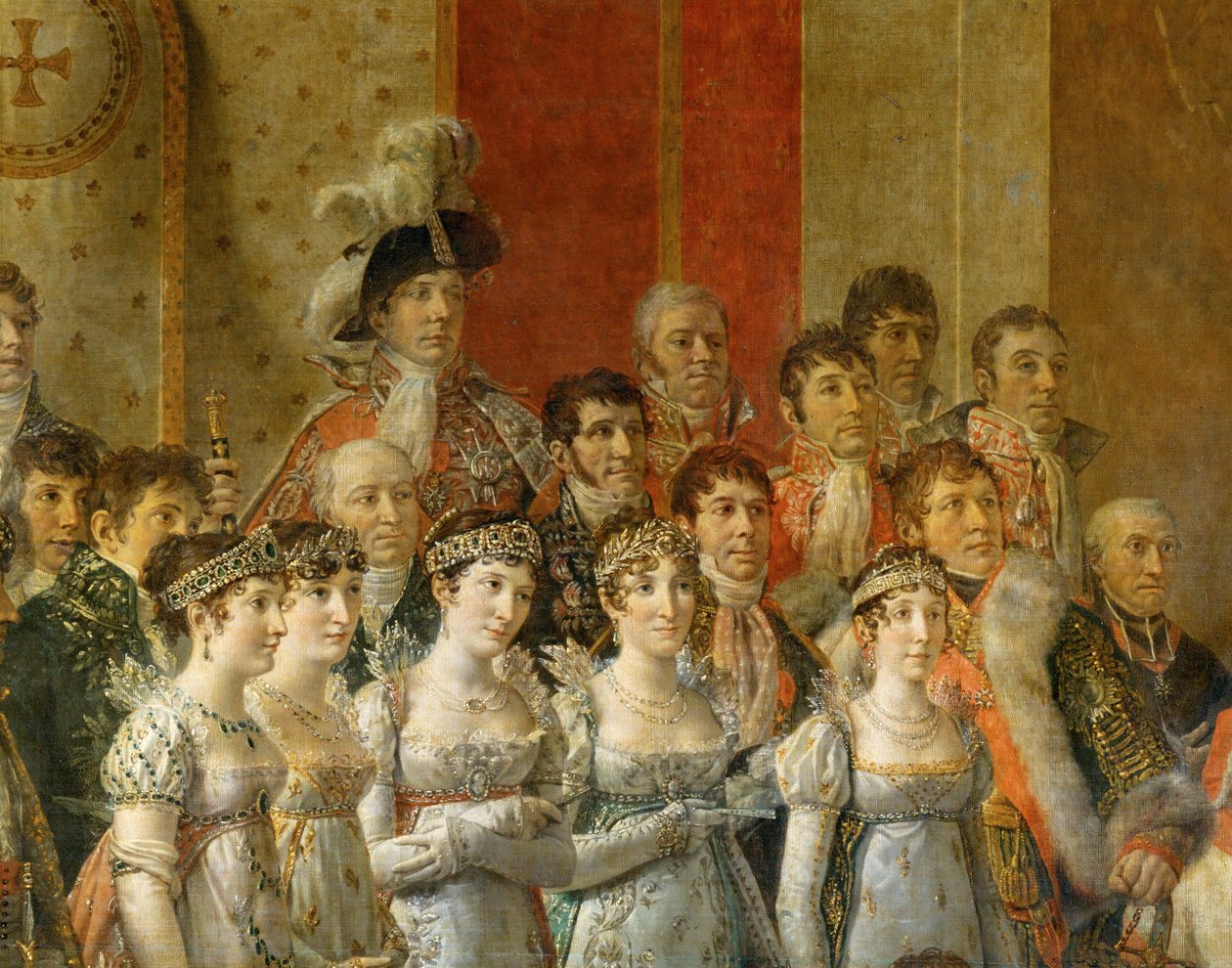 Krönung Napoleons in Notre-Dame von Jacques Louis David