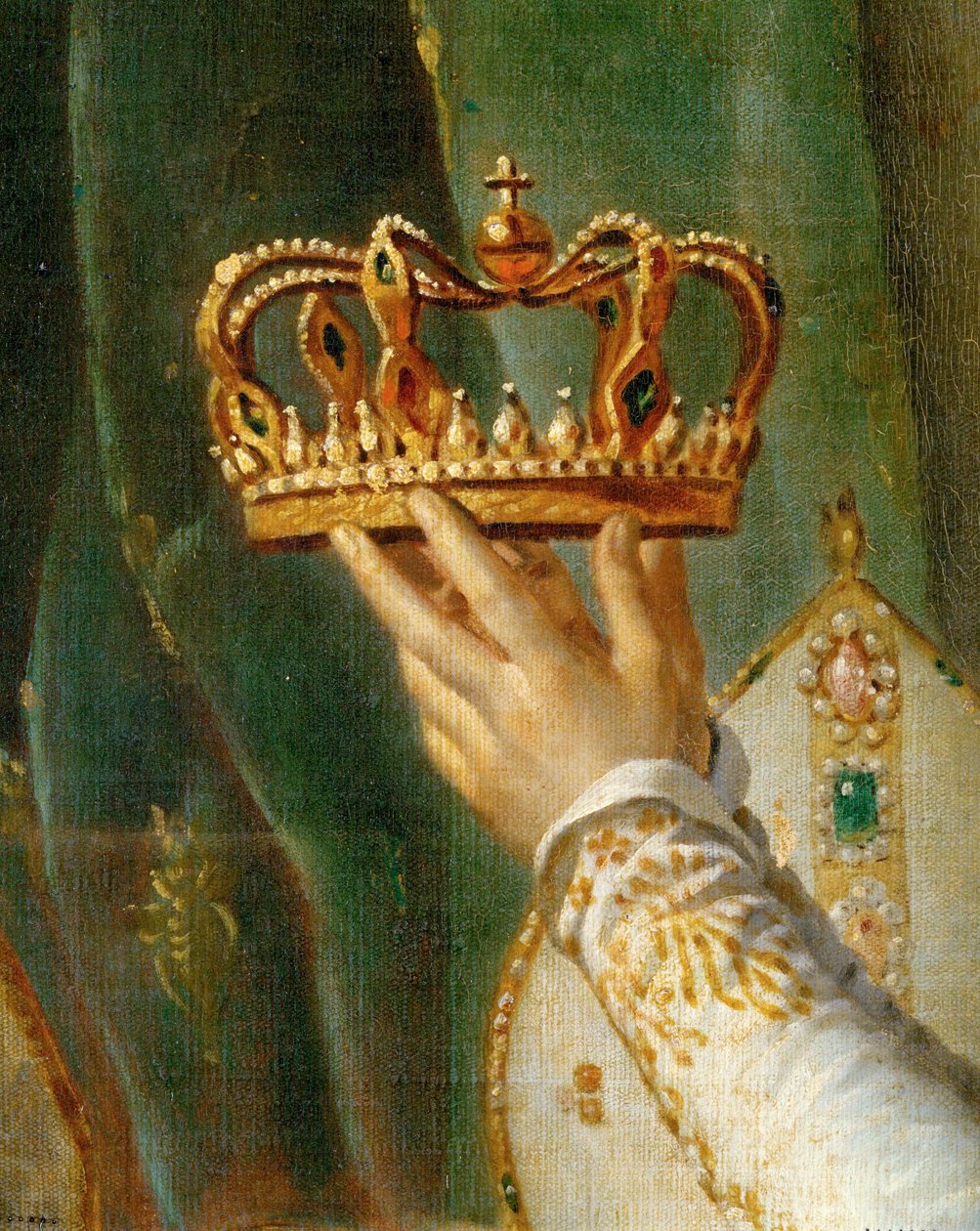 Krönung Napoleons in Notre-Dame von Jacques Louis David