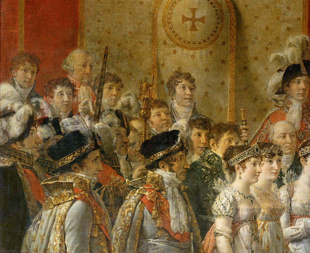 Krönung Napoleons in Notre-Dame von Jacques Louis David