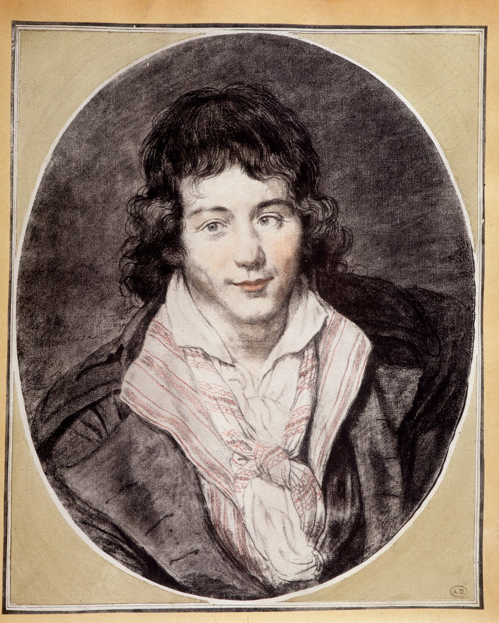 Selbstporträt von Jacques-Louis David von Jacques Louis David