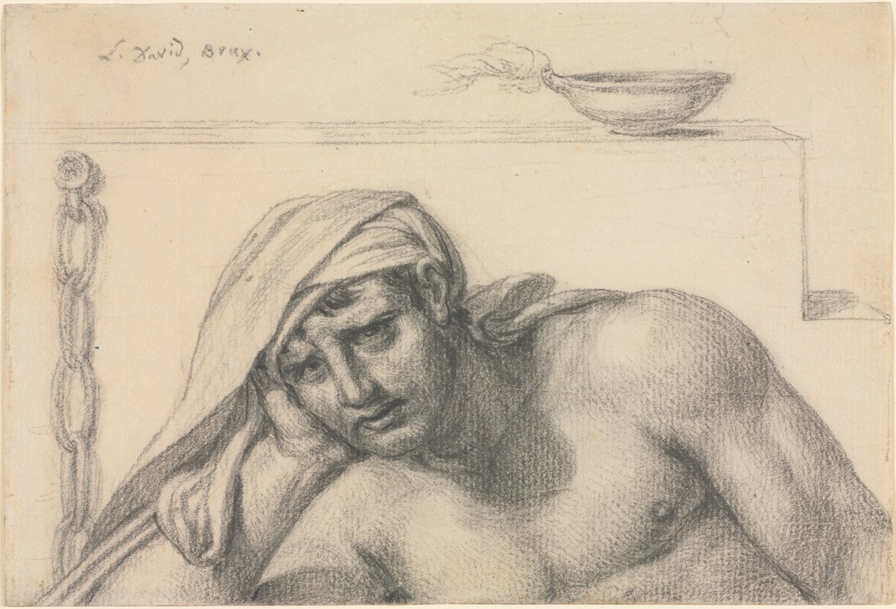 Der Gefangene von Jacques Louis David