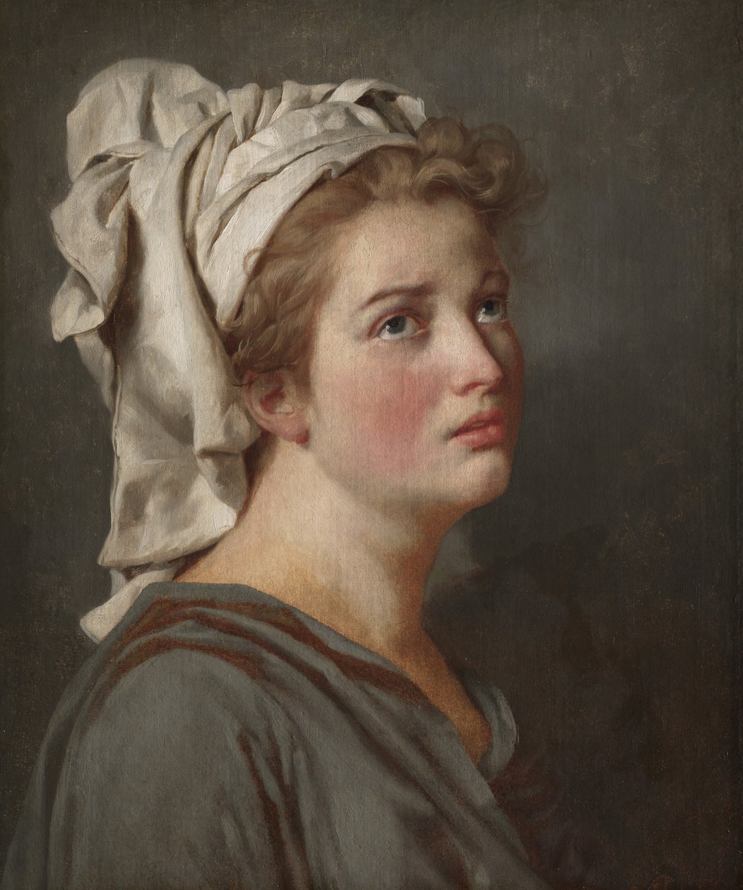 Junge Frau mit Turban, ca. 1780 von Jacques Louis David