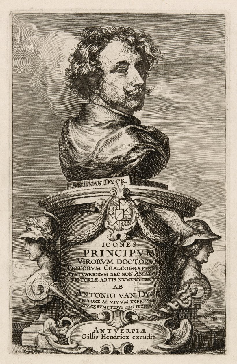 Titelseite aus der "Ikonographie" von Jacques Neeffs
