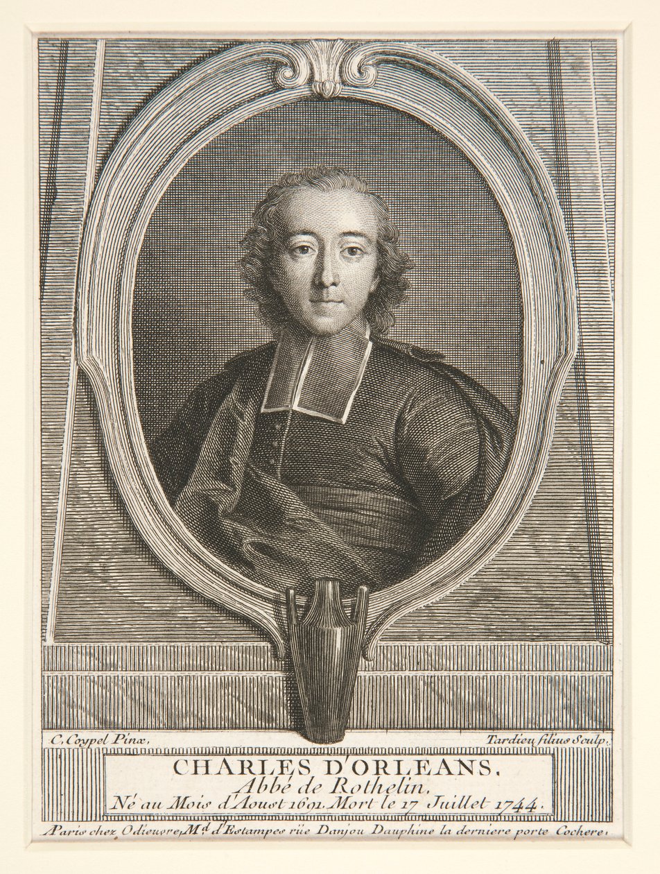 Porträt von Charles d von Jacques Nicolas Tardieu