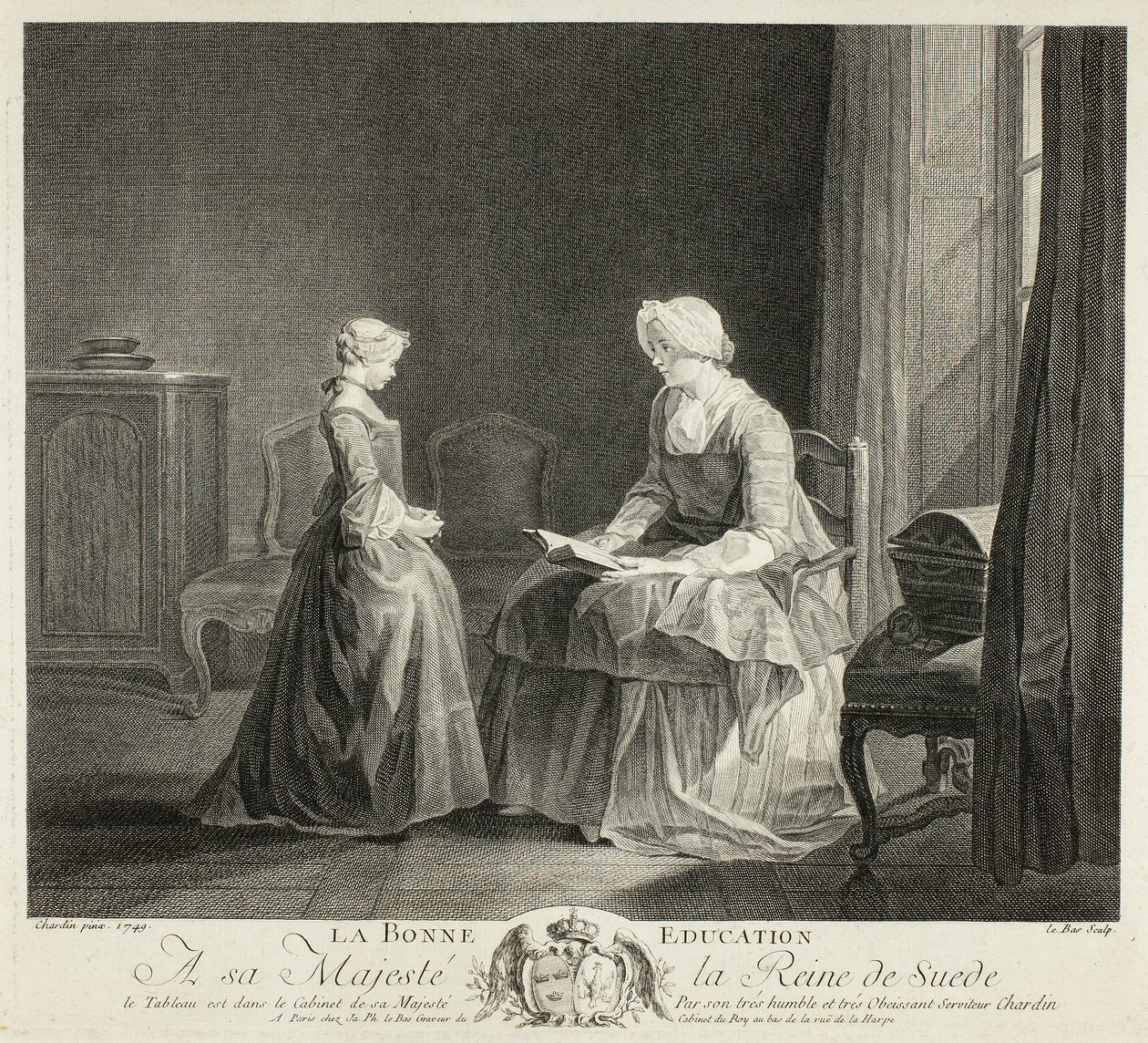 Die gute Erziehung von Jacques Philippe Le Bas