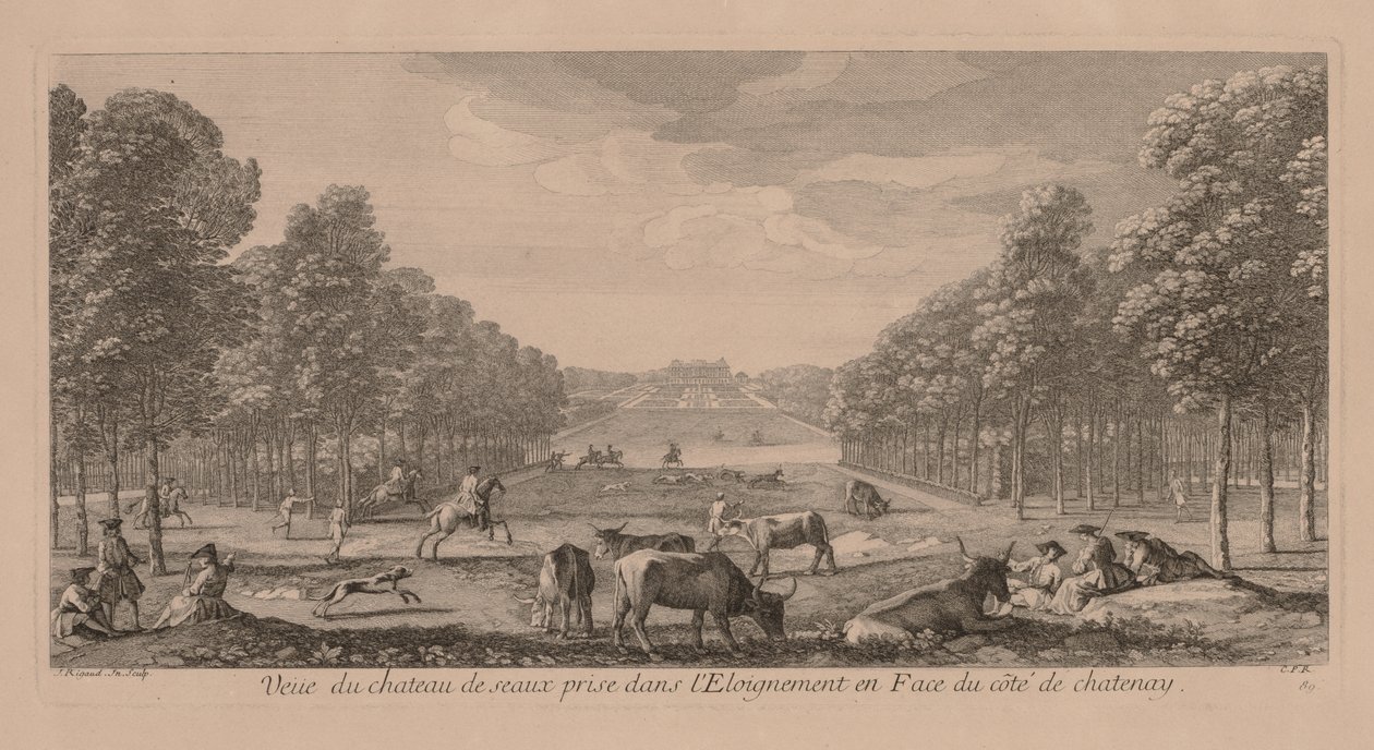 Schloss von Berny von Jacques Rigaud