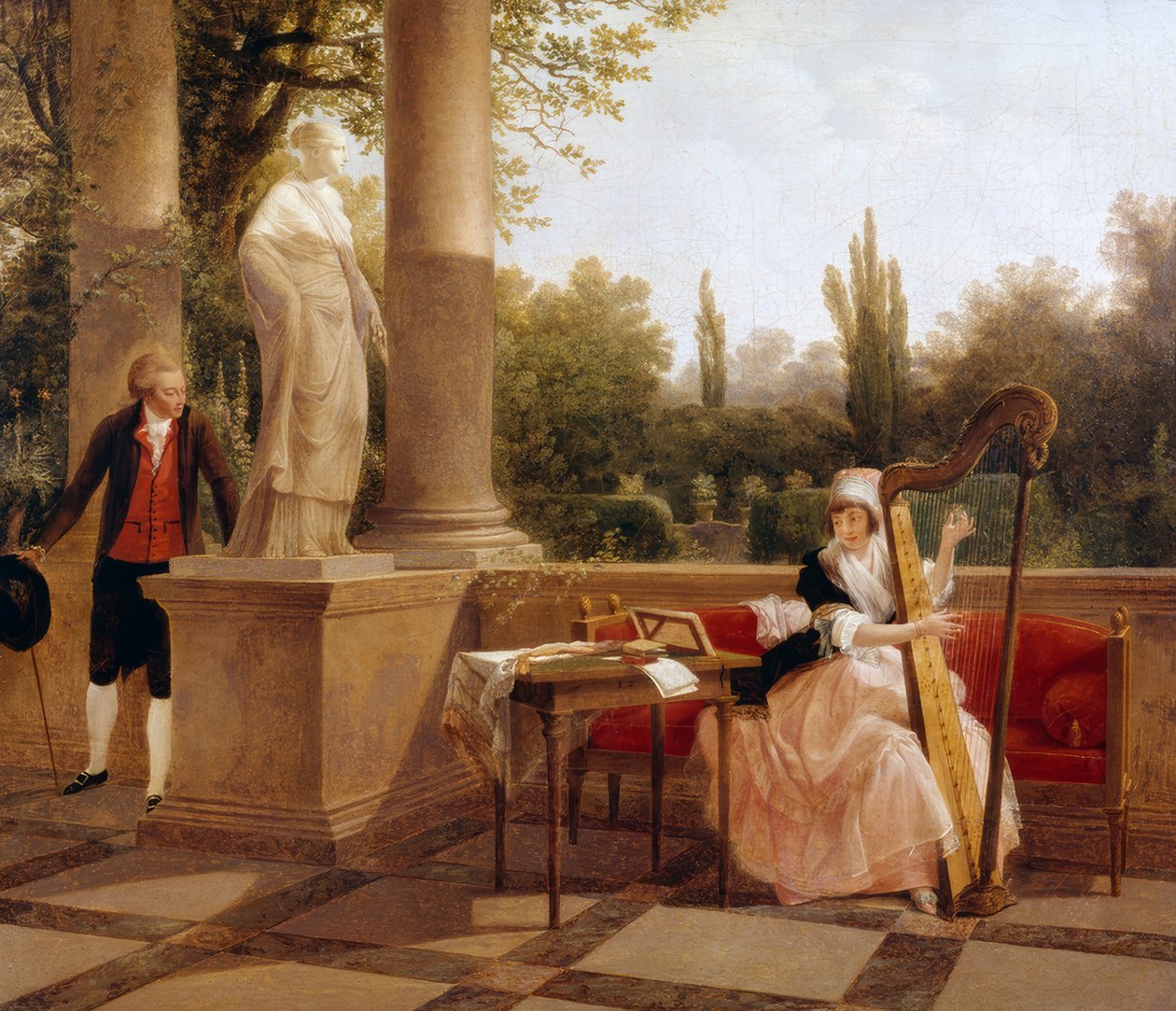 Szene aus dem römischen Leben von Jacques Sablet