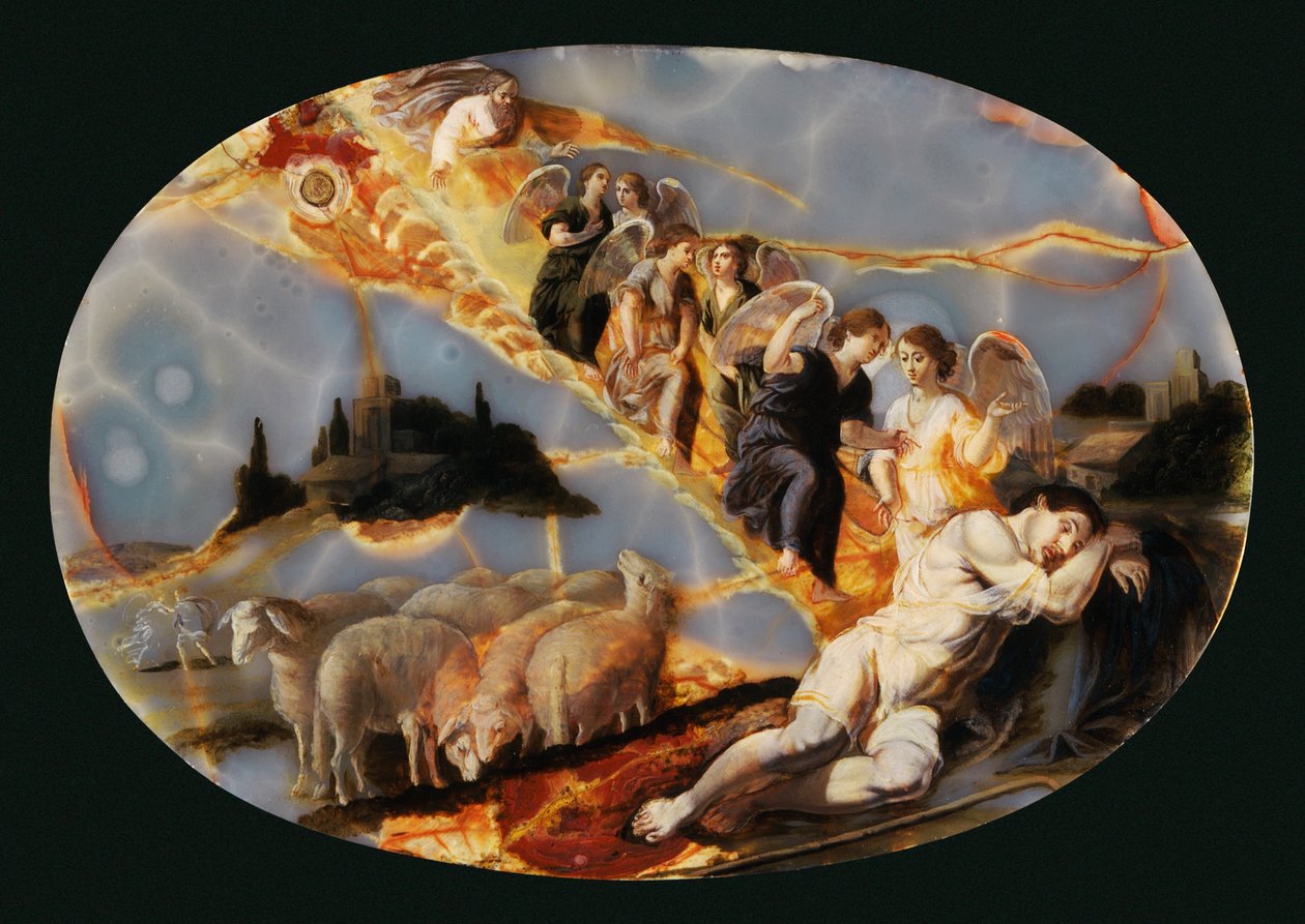 Jakobsleiter, ca. 1650 von Jacques Stella