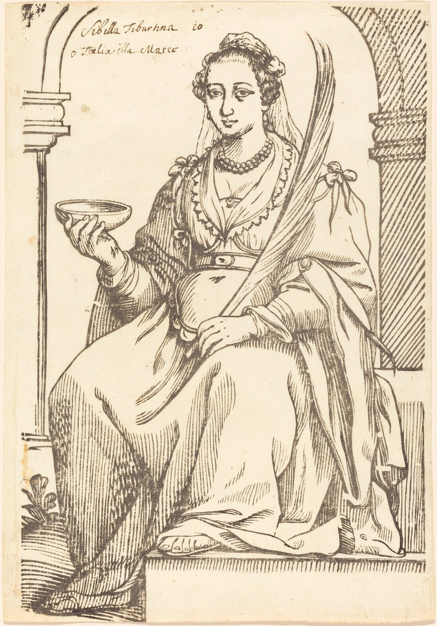 Sibylla Tiburtina von Jacques Stella