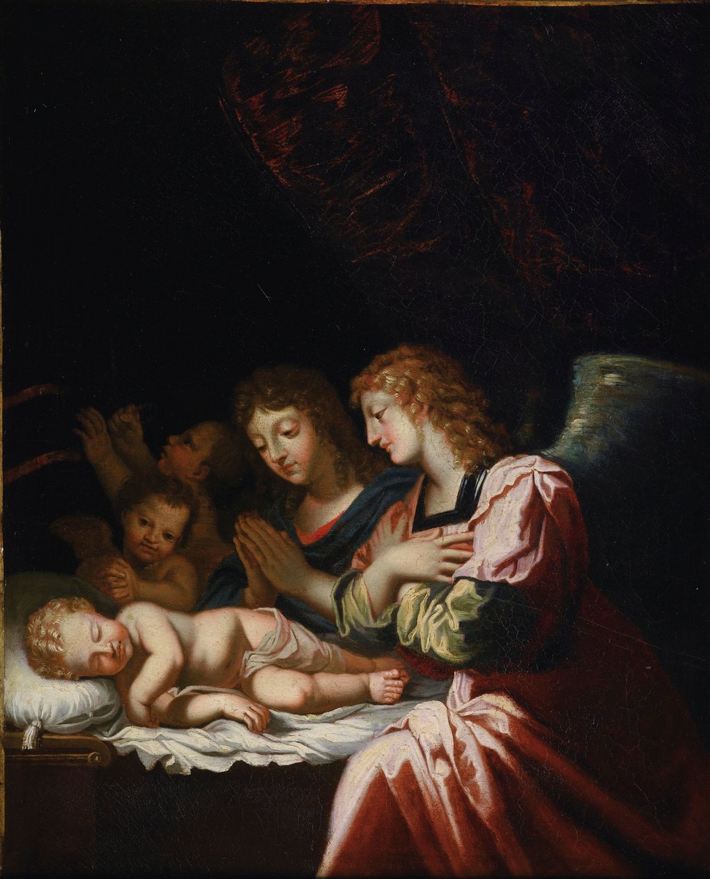 Die Anbetung der Engel von Jacques Stella