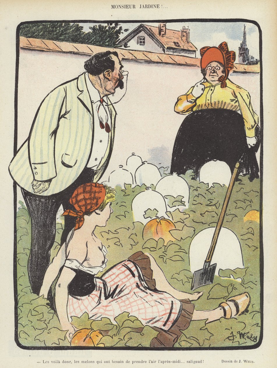 Illustration für Le Rire von Jacques Wely