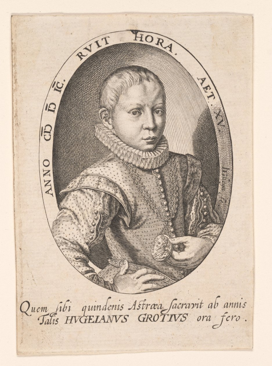 Hugo Grotius von Jacques de Gheyn II