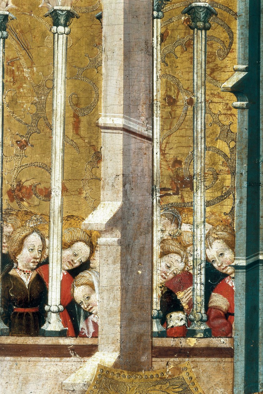 Verkündigungsaltar, Detail von Jaime Ferrer II