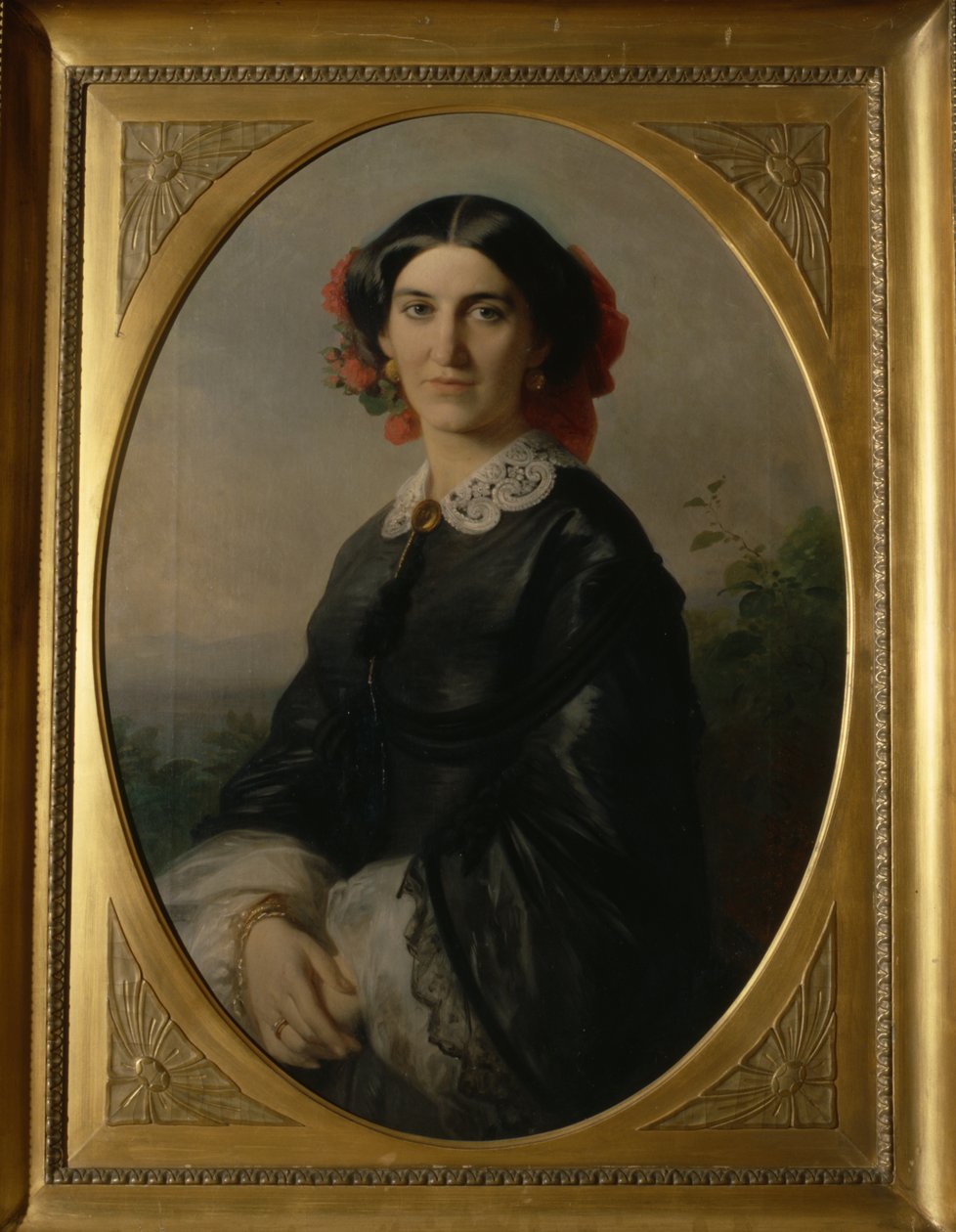 Prinzessin Johanna von Bismarck, 1857 von Jakob Becker