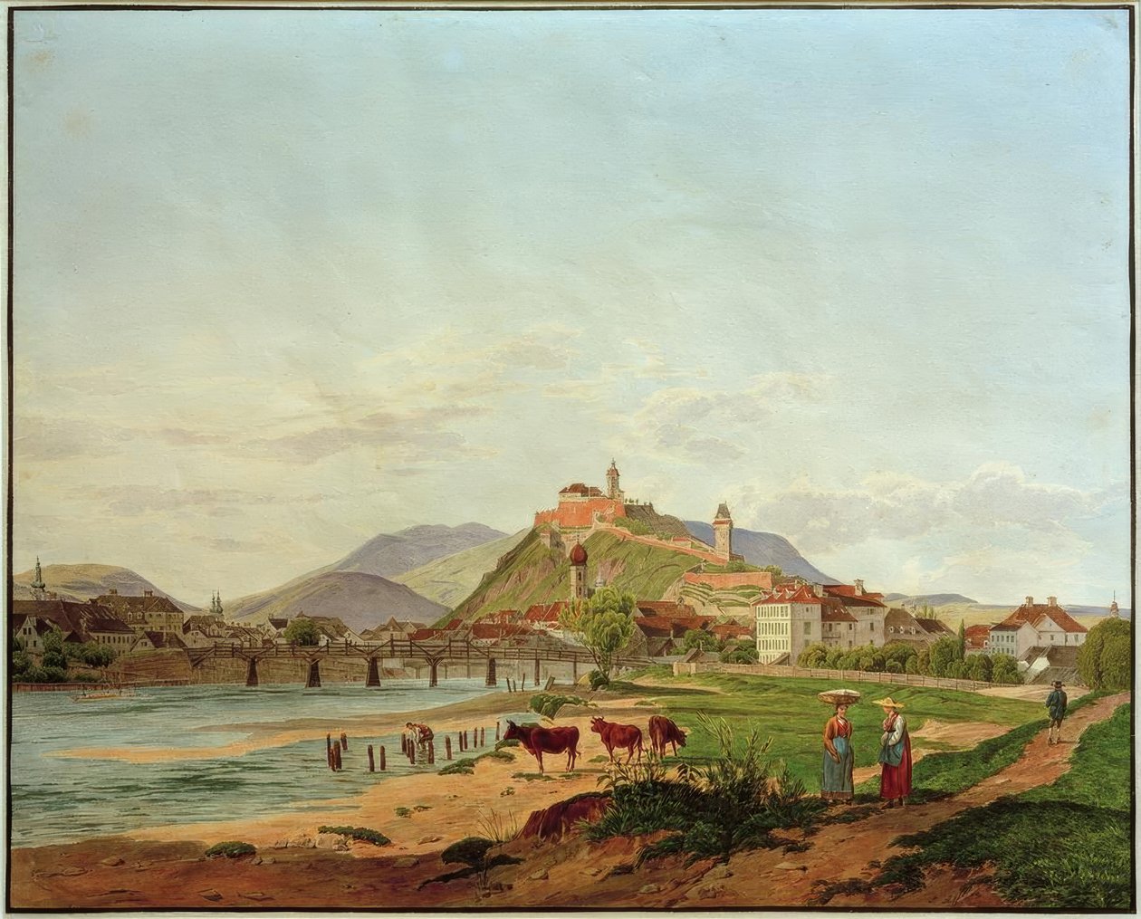 Ansicht von Graz von Jakob Alt