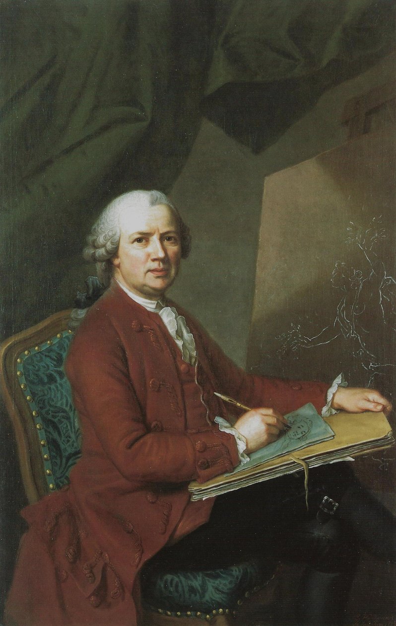 Selbstporträt von Jakob Emanuel Handmann