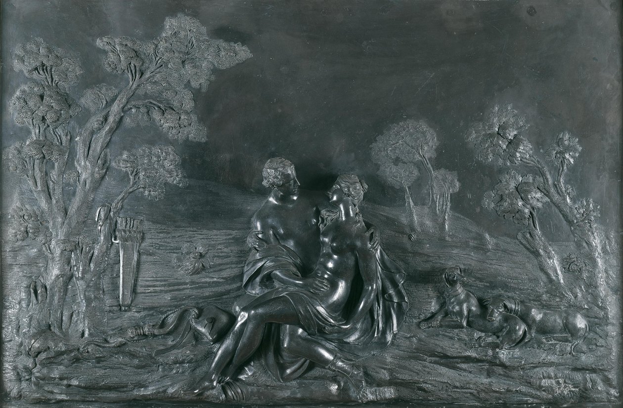 Venus und Adonis von Jakob Gabriel Mollinarolo