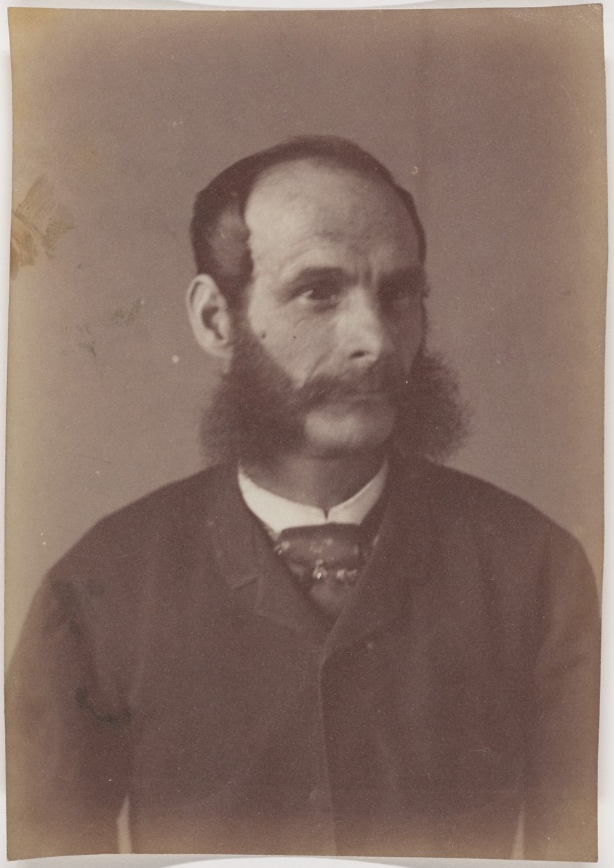 Porträt eines Mannes mit Koteletten von Jakob Höflinger
