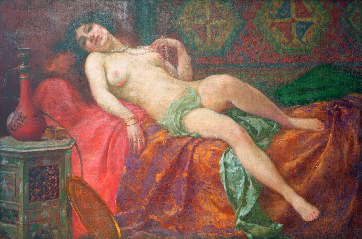 Ruhende Odaliske von Jakub Obrowsky